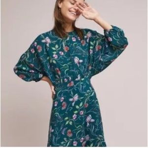 Anthropologie Rdalamal Floral Dress Size 2.  Gorgeous fabric and pattern.